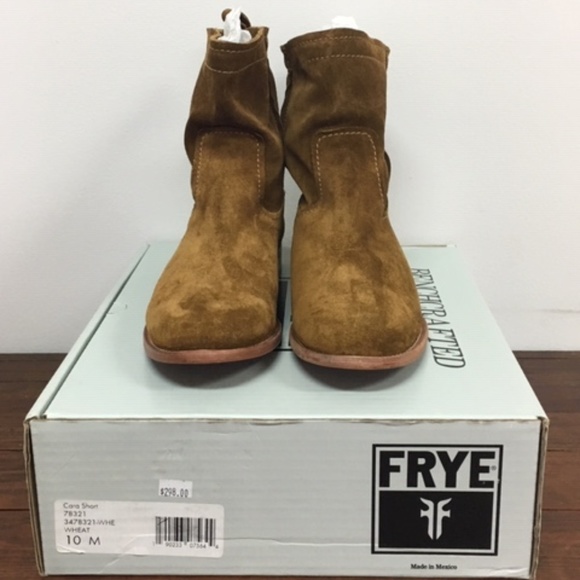 frye cara boot short